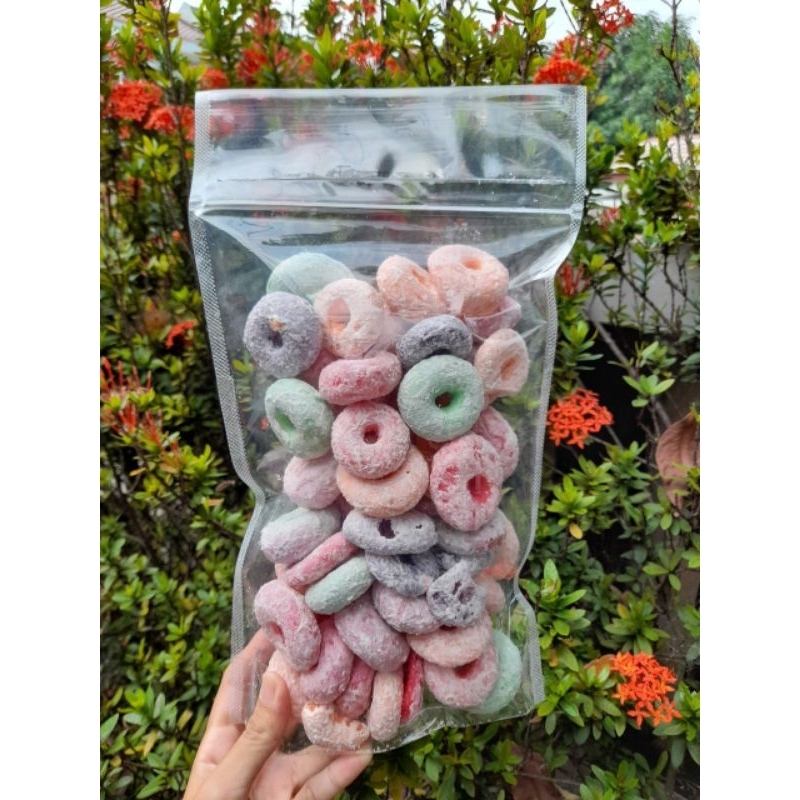 Getas Manis Donat Semut Rainbow Kemasan Repack 200 gr
