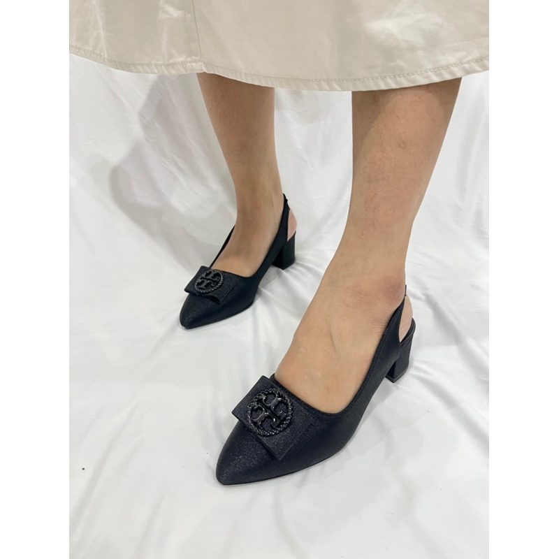 sepatu wanita pesta kerja Louisdear P67 Heel 5 cm bahan satin empuk dan nyaman dipakai kualitas bagus sekali