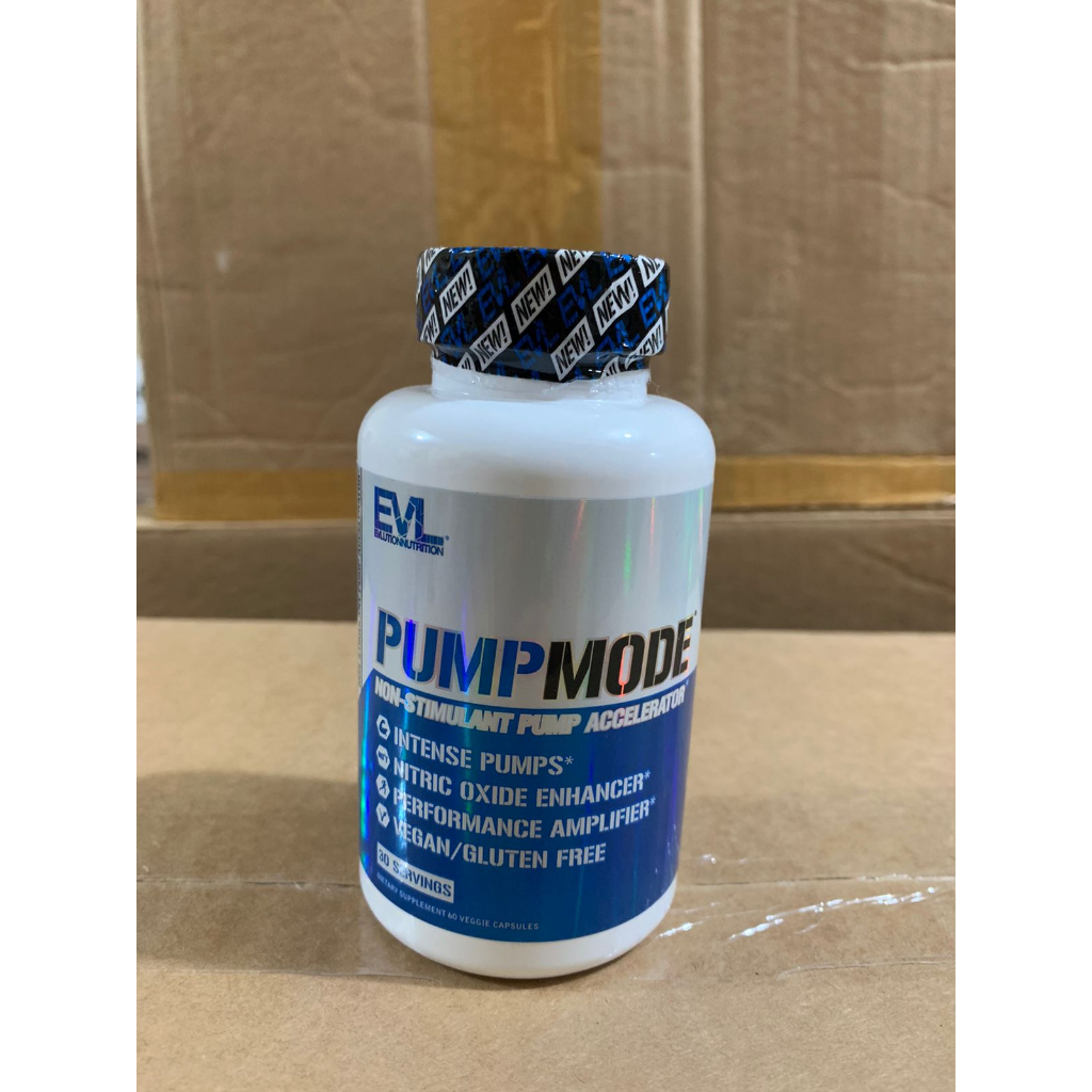 EVL Pump Mode 60 Caps Preworkout Capsule