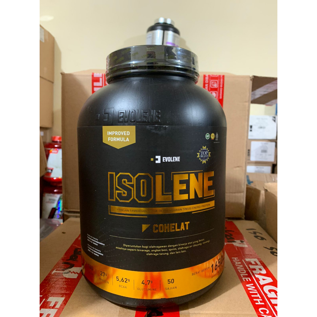 ISOLENE 50 Serving 1650gr gram Isoline Evolene Whey Protein Isolate