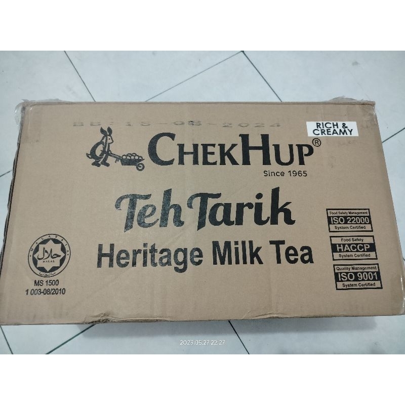 

Chek Hup Teh Tarik Rich & Creamy per dus