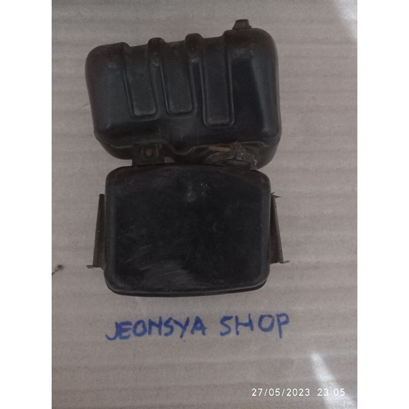 Bok Filter Karbu Suzuki Crystal, RC80 RC100 Bravo ori Copotan