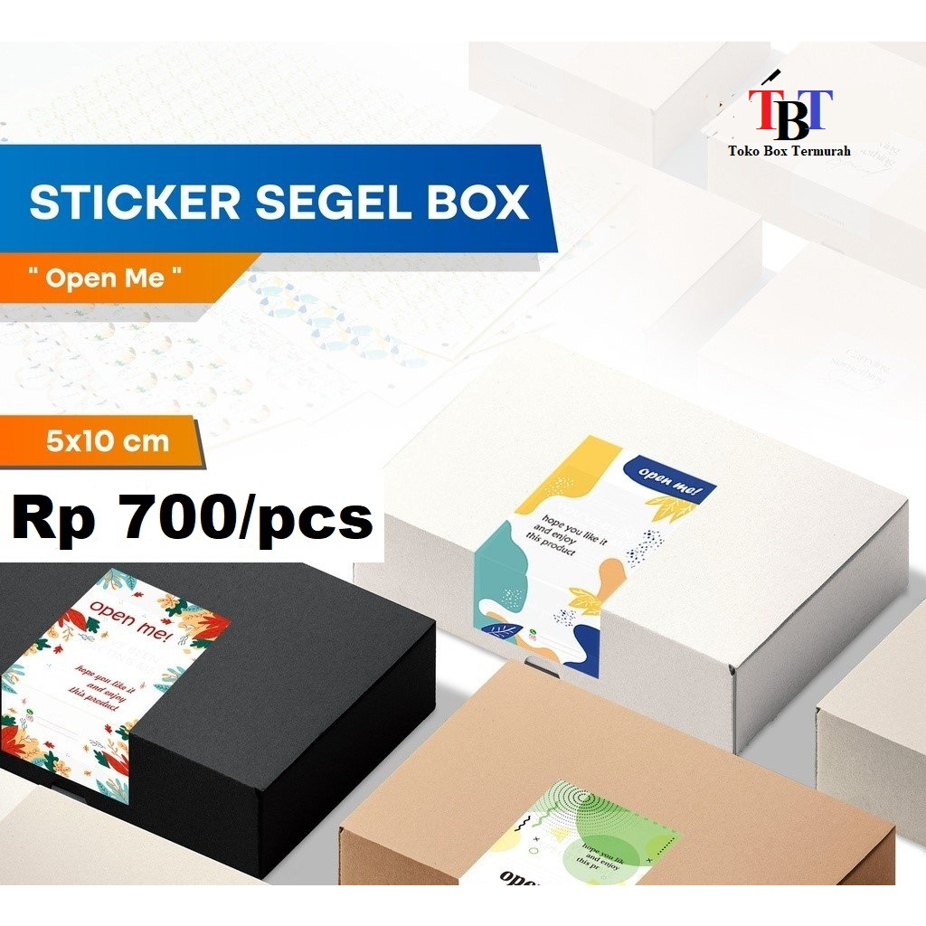 

Sticker Segel Kotak Box (5x10 cm) Stickercutting/Cuttingsticker/Label/Labelnama/LabelHijab/LabelBaju