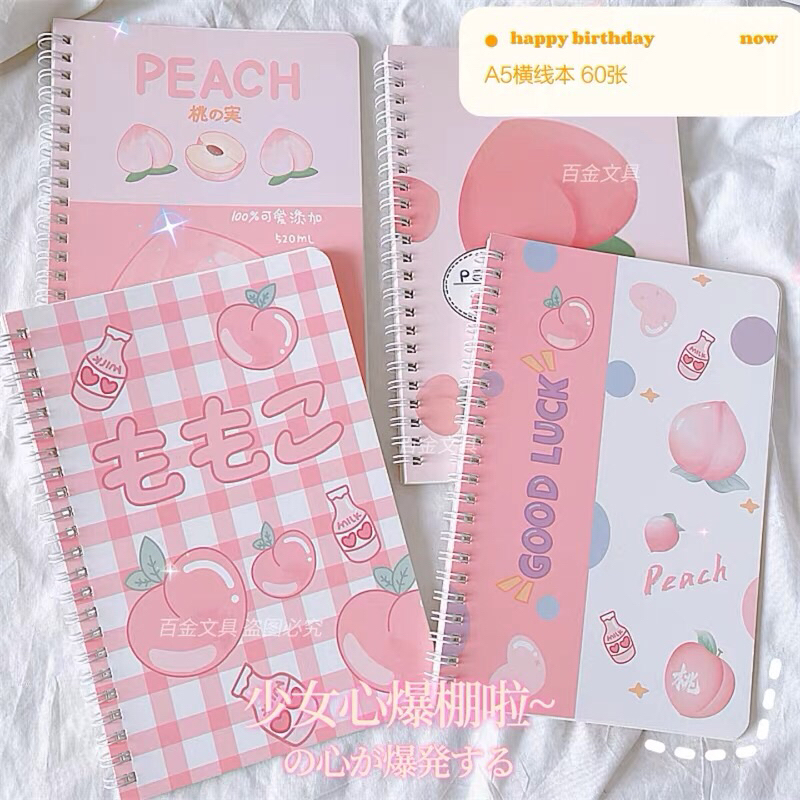 #7 MOTIF BISA PILIH A5 - HARDCOVER 60 LEMBAR BUKU TULIS COIL SAKU BESAR KERTAS BERGARIS TEBAL KARAKTER KARTUN HEWAN LUCU MOTIF KAWAII DESAIN FANCY CUTE AESTHETIC JURNAL DEKORASI GAYA REMAJA CEWEK KOREA ANAK NOTEBOOK DIARY HARIAN AESTHETIC MURAH SCRAPBOOK