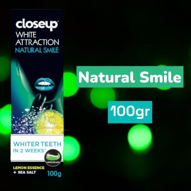 GS Close Up Pasta Gigi White Attraction Natural Smile 100g/gr