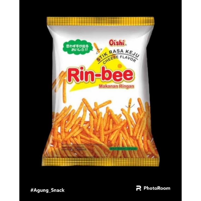 

Oishi Rin-Bee Stick Rasa Keju | 1 Pack Isi 20 Bungkus | @ 10 Gram