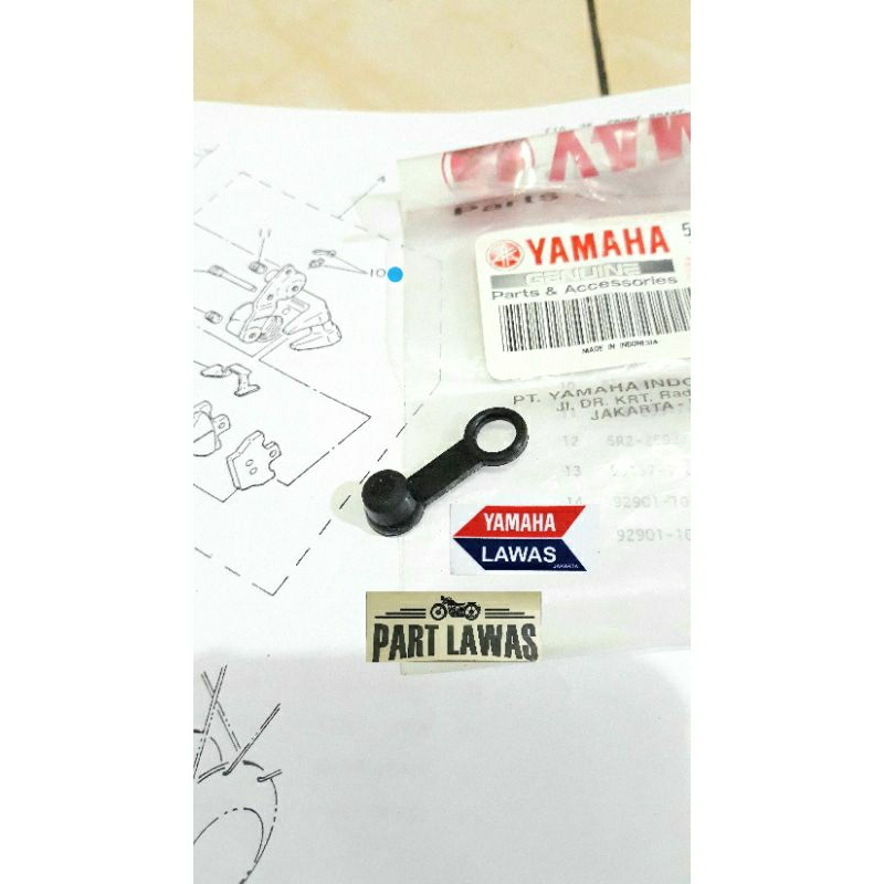 KARET CAP BREED SCREW KIT PENUTUP BAUT NEPEL ANGIN KALIPER PALA BABI RX KING JUPITER MIO VEGA F1ZR O