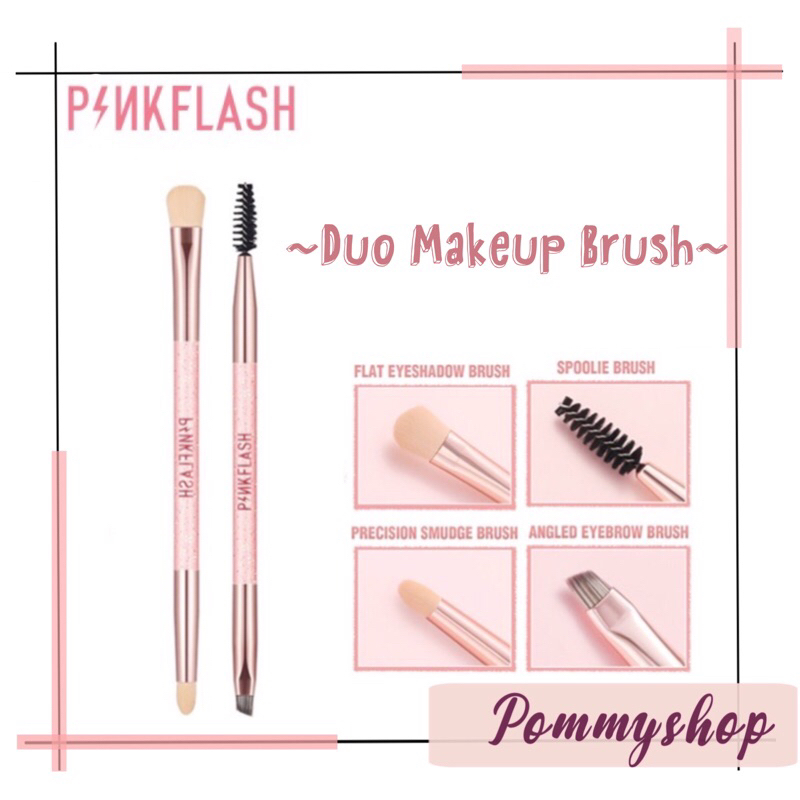 Pinkflash Multi-Use Duo Makeup Brush Professional Makeup Tool / Double