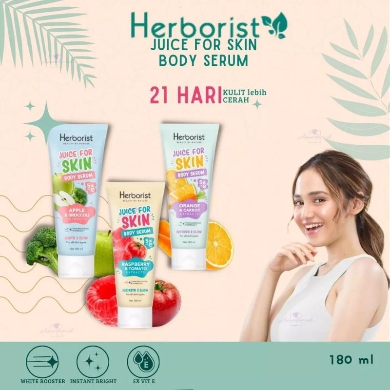 Herborist Juice For Skin Body Serum- 180 ML