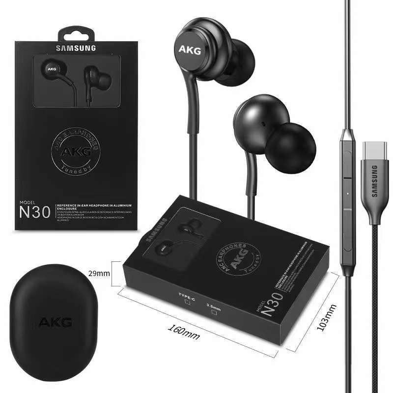 N30 series Headset/Handsfree AKG SMG A33 A53 A73 M53 M52 5G Type C Original Extra Bass Stereo Suara Jamin josss