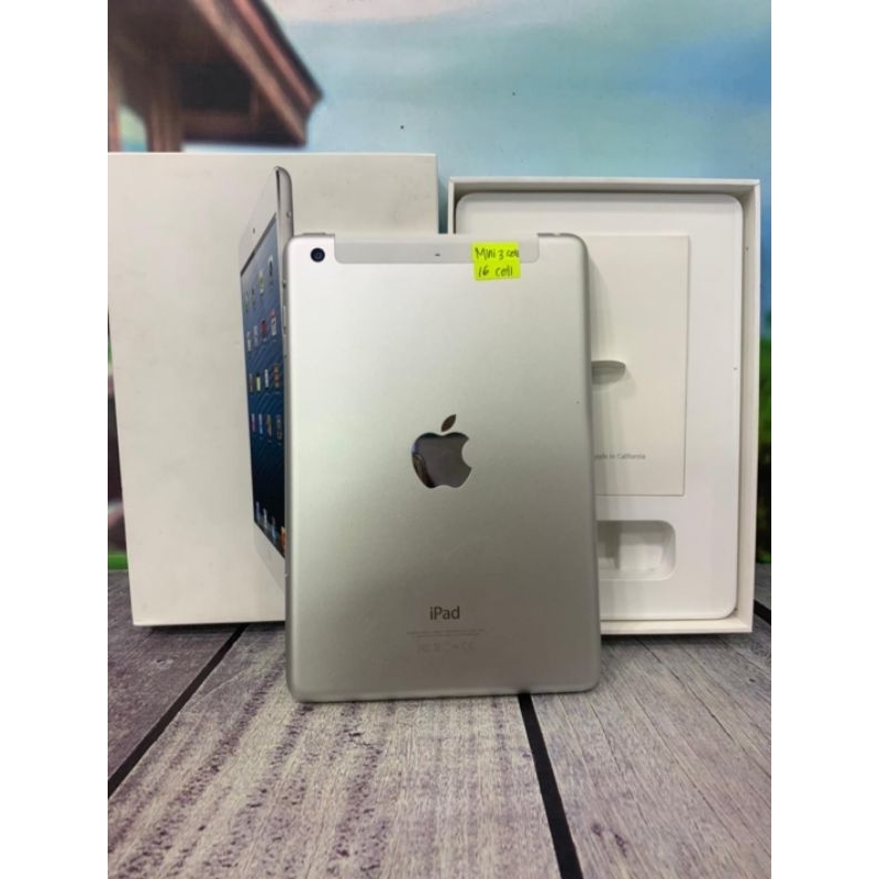 ipad mini 3 second wifi cell