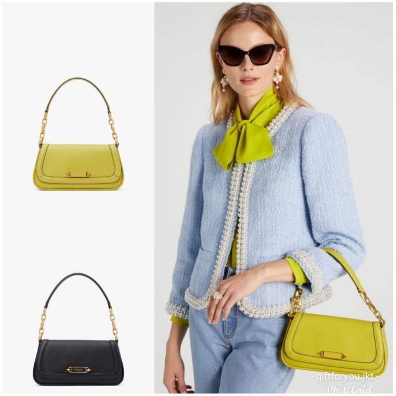 Kate Spade Gramercy Small Flap Shoulder Bag Tas Selempang Bahu Wanita Perempuan Woman Fashion Brande