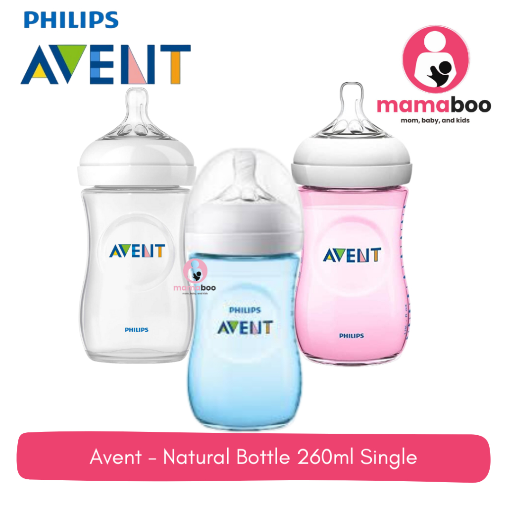Avent -  Natural Bottle 260ml Single