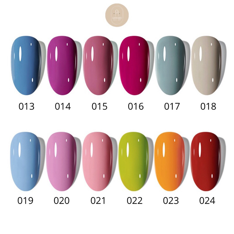 CHARZIEG PINK 8ML 48 COLORS SERIES NAIL GEL POLISH UV LED / KUTEK GEL CHARZIEG PINK