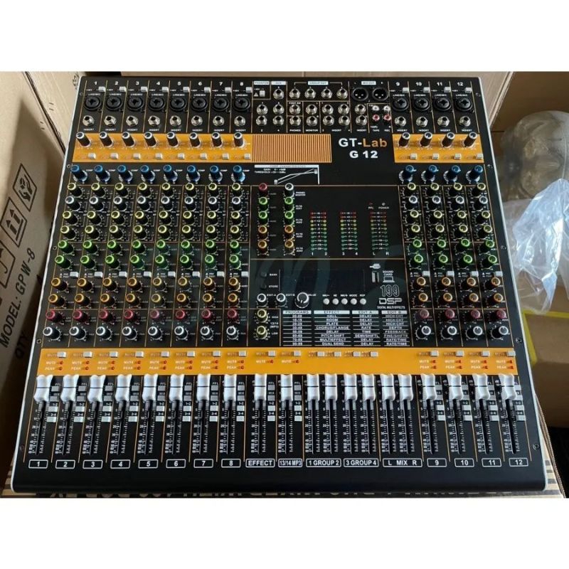 MIXER GT-LAB BY RDW G12 GEN2 ORIGINAL GT LAB G12 GEN 2 MIXER 12 CHANNEL