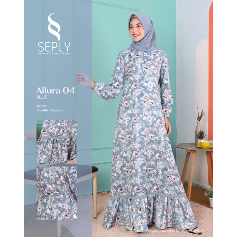 Seply Gamis Allura 04 (Green, Blue) Allura 4