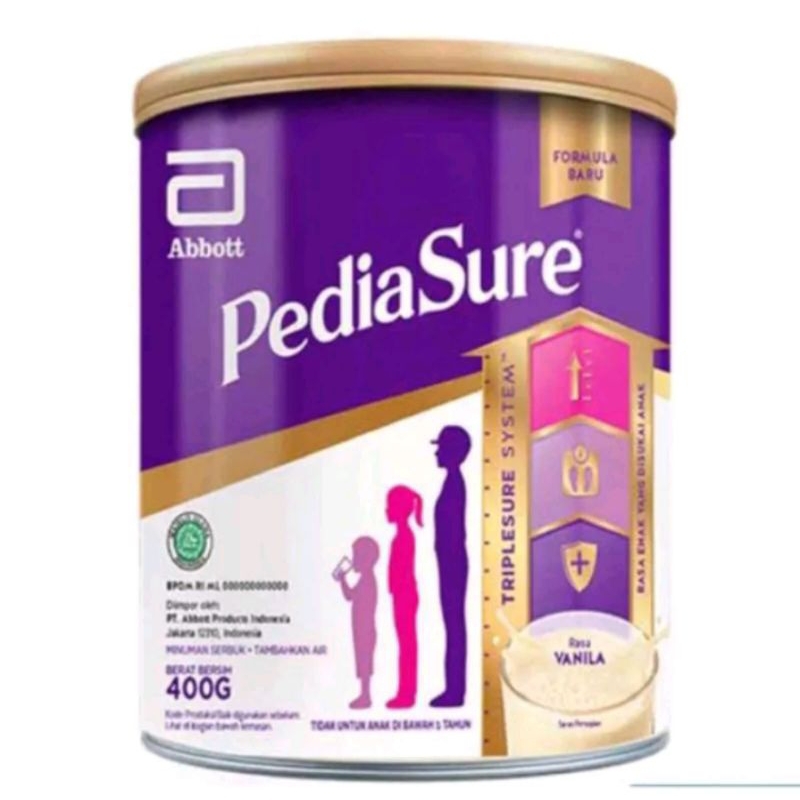 

pediasure vanila,,coklat, classic millky400gr