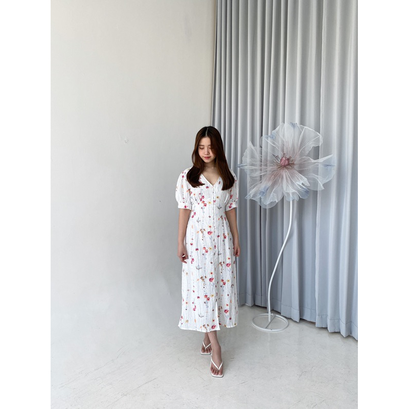 Hyejin Midi Dress | Dress Korean Look