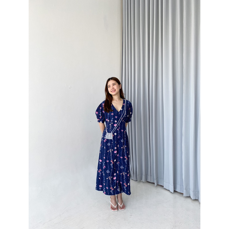 Hyejin Midi Dress | Dress Korean Look
