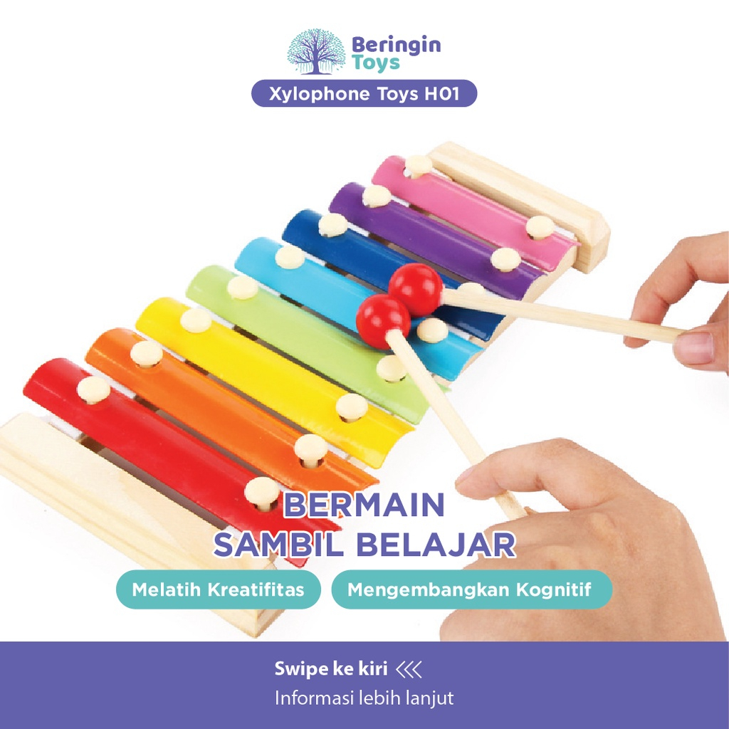 Xylophone Toys / Xylophone Kayu / Mainan Kayu / Mainan Musik Anak / Mainan Edukasi