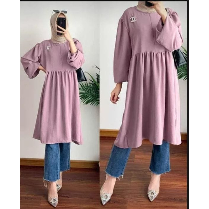 Tunik Crinkle Airflow