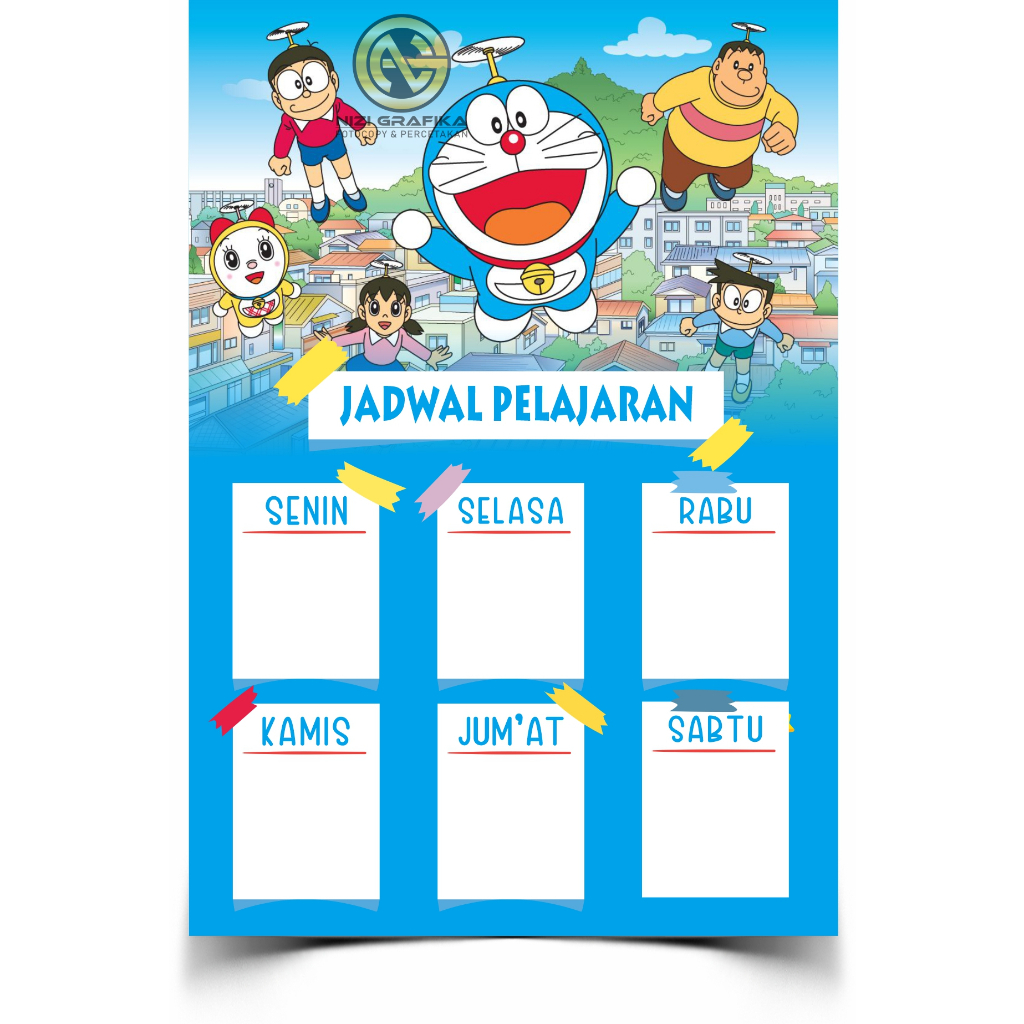 

POSTER JADWAL PELAJARAN SEKOLAH