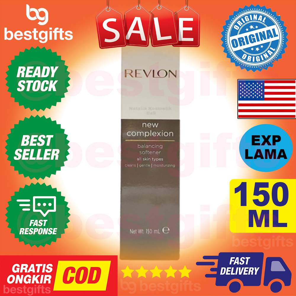 REVLON NEW COMPLEXION BALANCING SOFTENER MEREVITALISASI KULIT CAIRAN PENYEGAR 150 ML