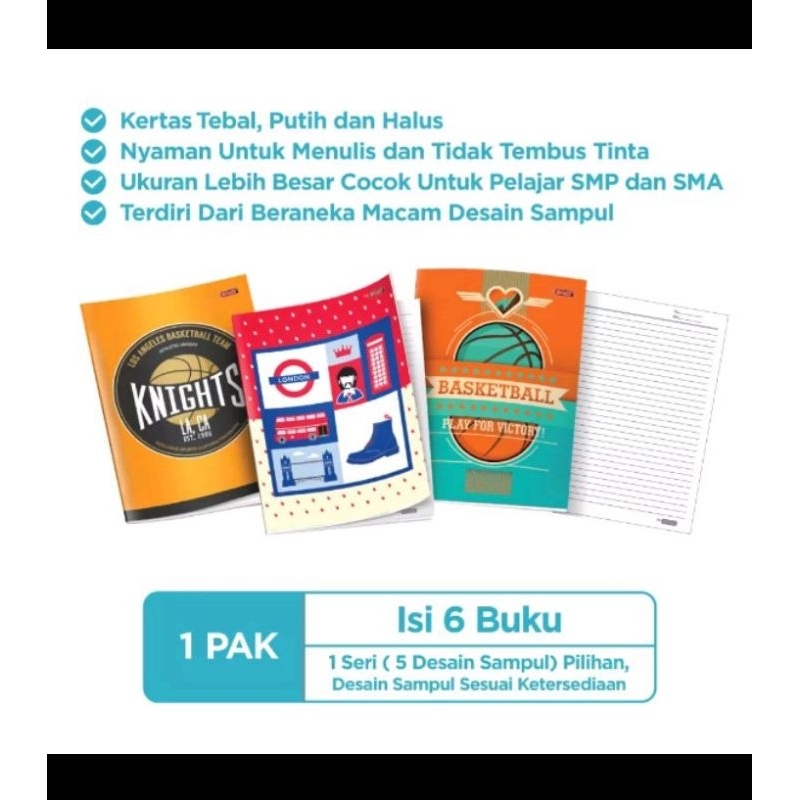 

buku tulis bigboz/buku murah / buku sekolah