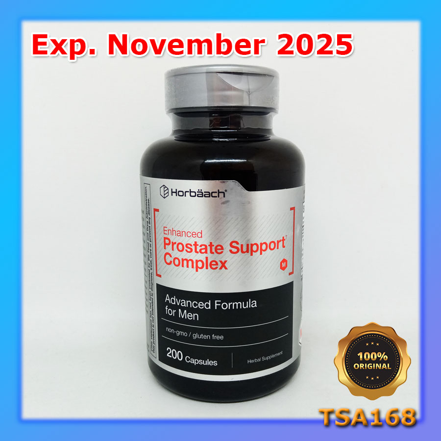 Horbaach Enhanced Prostate Support Complex for Men 200 Caps Prostat Sehat