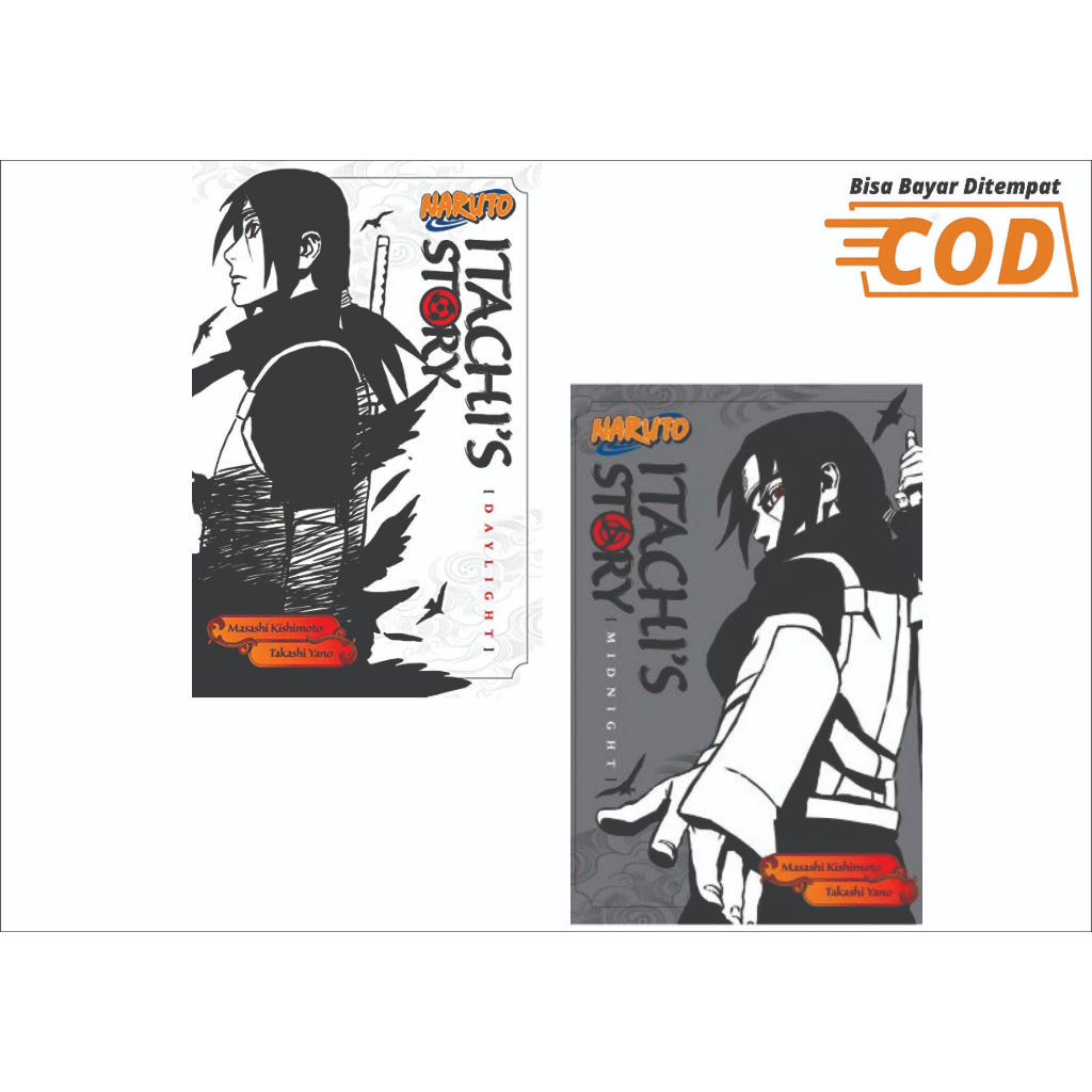 Light Novel Itachi Shinden Story Volume 1 & 2 Daylight, Midnight (English)