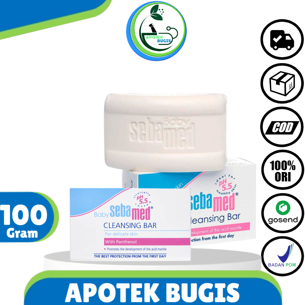 Sebamed Baby Cleansing Bar Sabun Mandi Bayi 100 gr