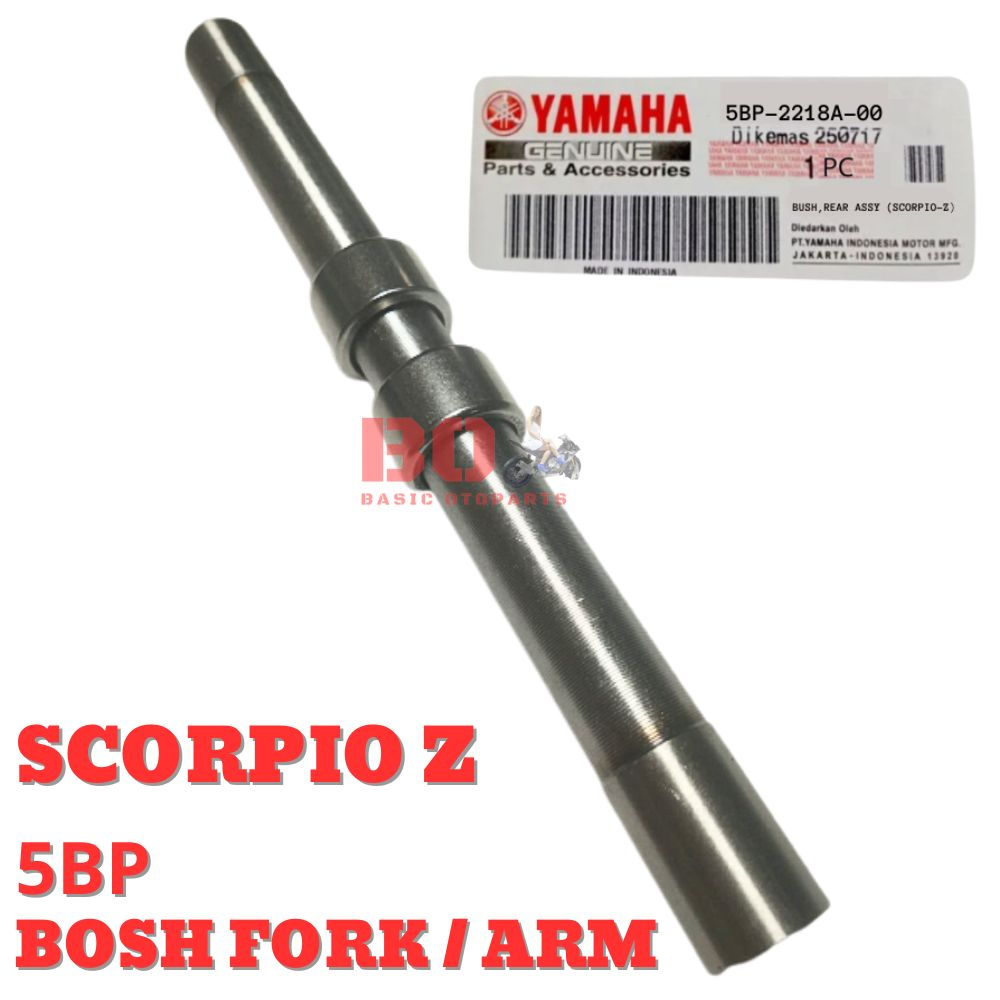 BOSH FORK SWING ARM SCORPIO Z  BOSH FORK PANJANG BOS SWING AYUN BEARING LENGAN ARM MOTOR BAMBU SCORP