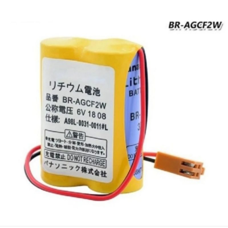 Battery BR-AGCF2W 6V Lithium 2200 Mah for PLC a98l-0031-0011