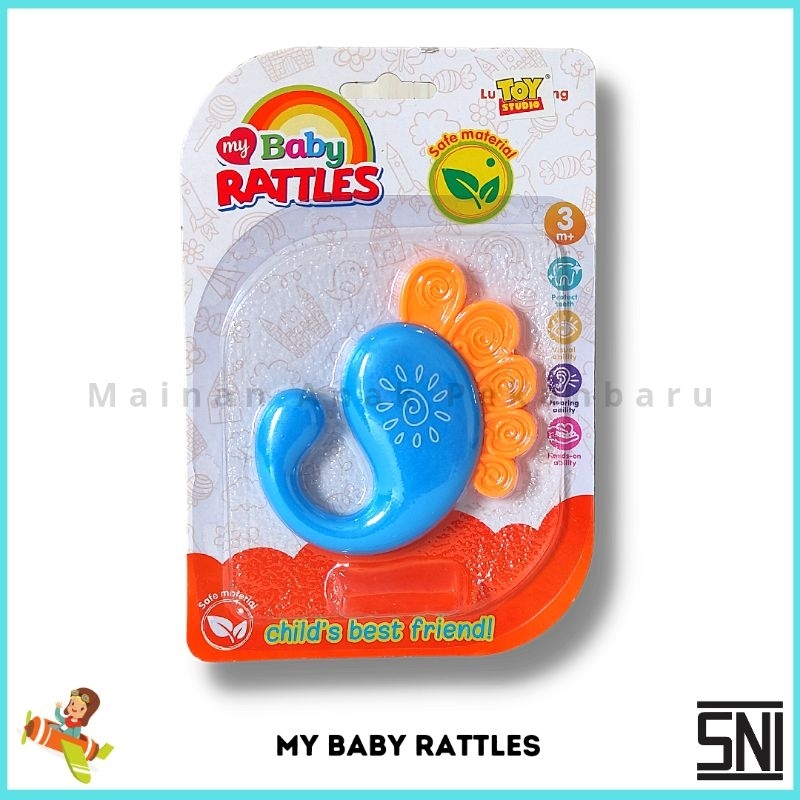 Mainan Anak Gigitan Bayi Baby Teether Aman Sudah SNI