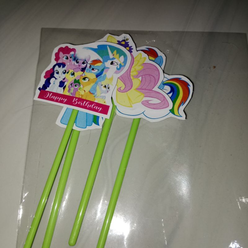 topper custom foto/topper custom karakter/topper frozen bt21 unicorn upin ipin