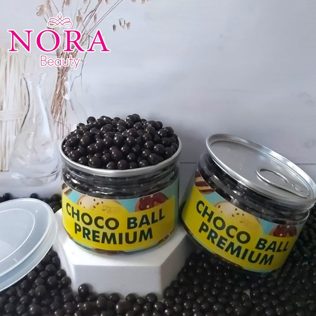 

Sprinkle Bola Warna Cokelat / Chocoball Cokelat Topping Kue Kemasan CAN Premium //murah