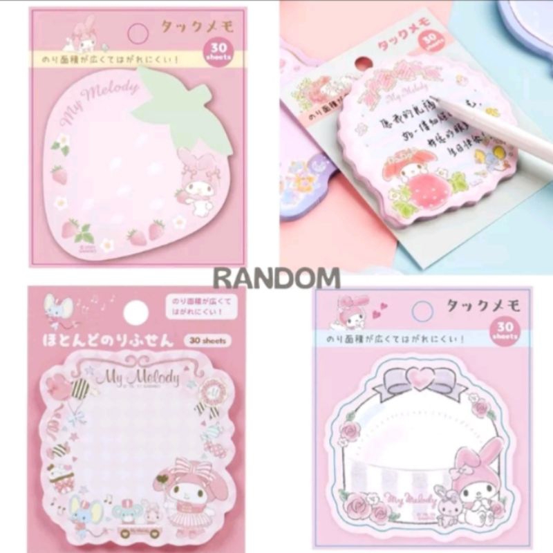 

Sticky Notes Sanrio Memo Tempel Tulis