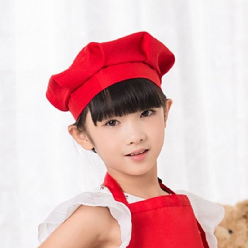Topi Koki Chef Anak Murah Free Request Bordir Nama Topi Koki Chef Anak Cewek Cowok