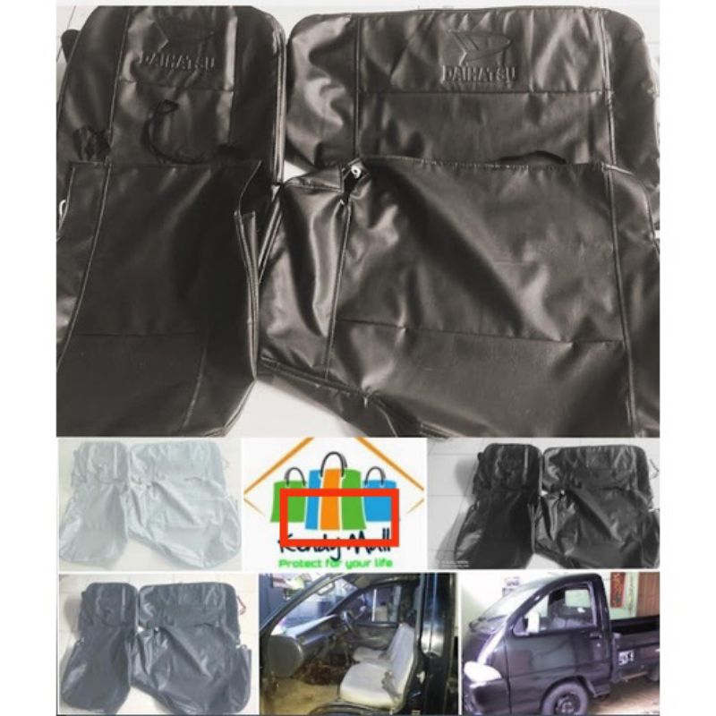Bungkus jok mobil pick up espas / Kulit jok mobil daihatsu losbak espas ukuran standar jok mobil pic