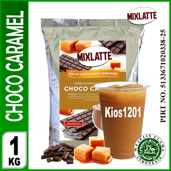 

Bubuk Minuman Premium Rasa Choco Caramel Mixlatte