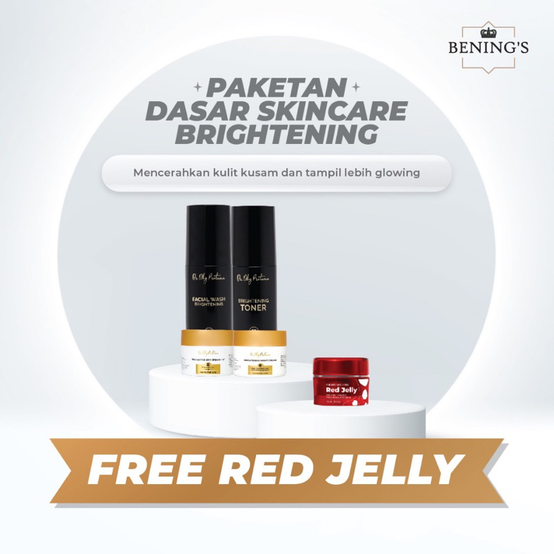 Bening's SkinCare Promo Special FREE RED JELLY Benings Clinic