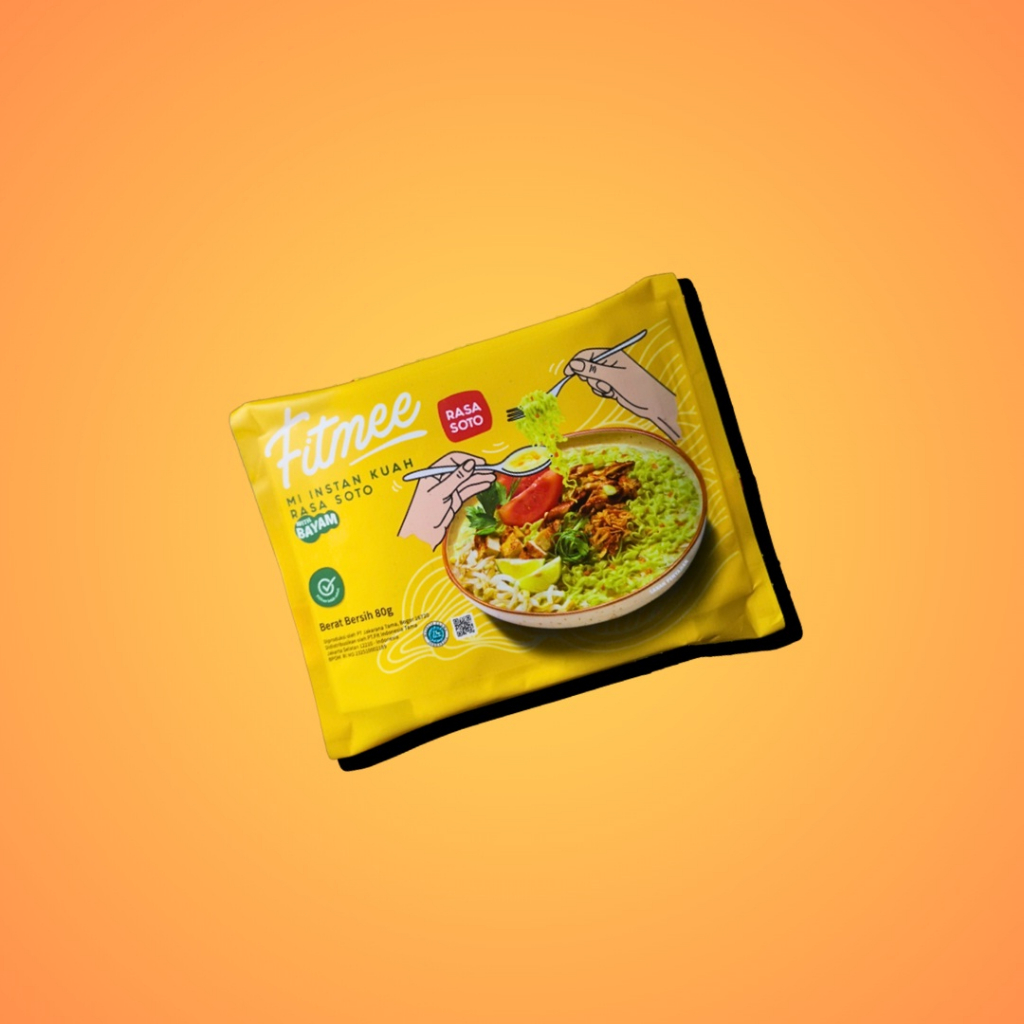 FITMEE SOTO BAYAM 80GR MI INSTAN SPINACH NOODLE