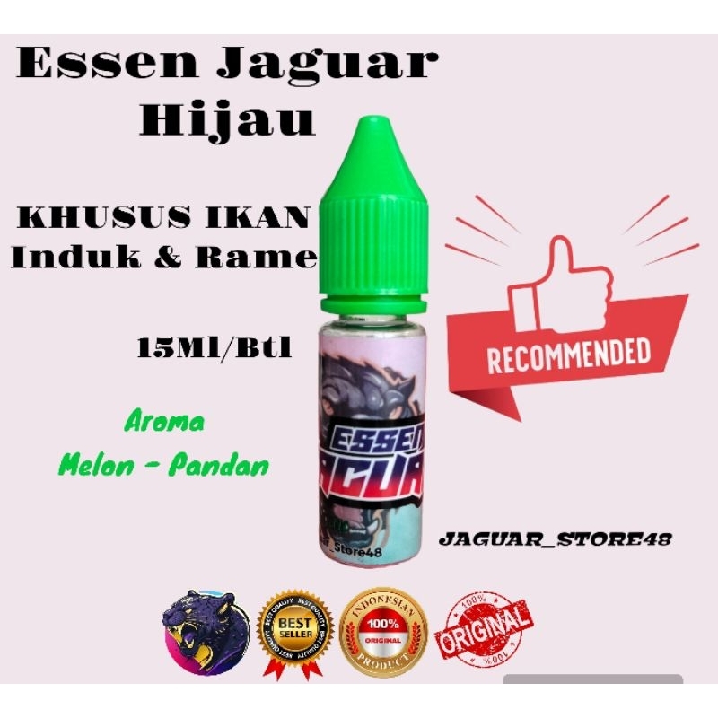 essen Jaguar Hijau 15ml  ikan mas gacor terbaik untuk lomba galapung galatama dan harian