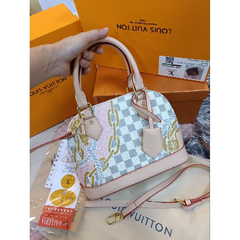 tas fashion LV Alma  handbag dan selempang free box