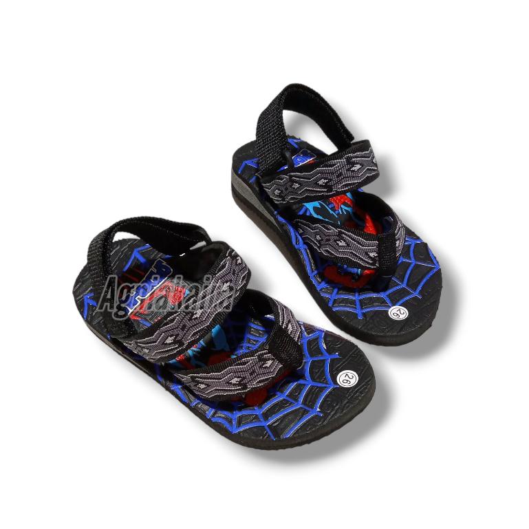 Sandal Gunung Anak LAki-Laki Motif SPYDERMAN Terbaru Kren