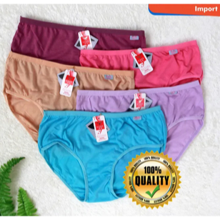 6 pcs CD Celana Dalam Wanita Murah ESSE CD Navacita SIDIXIN dll size M,L,XL,XXL