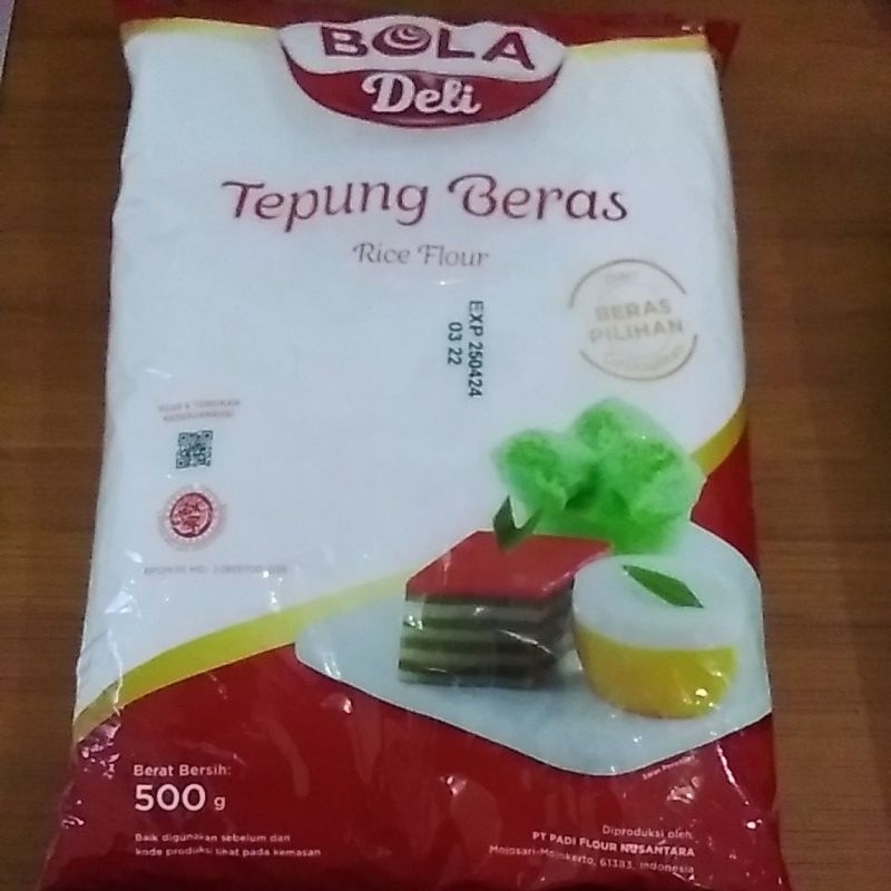 

tepung beras Bola Deli 500gr