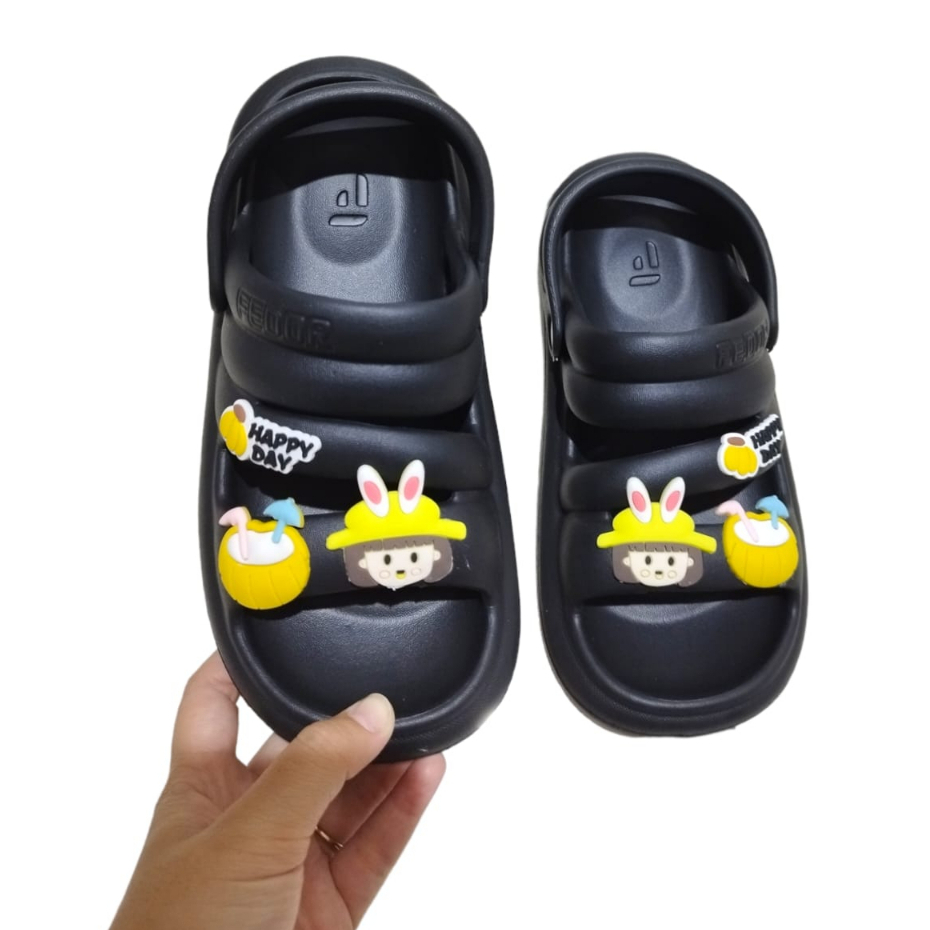 [Tokobig] Sandal C006 Tali Belakang Sandal Anak Ukuran 30-35