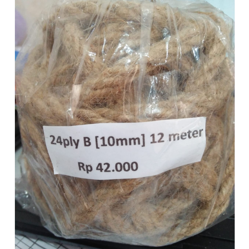 

Tali Tambang Goni 5mm 6mm 8mm 9mm 10mm Tali Goni/Rami Tali Garukan Kucing Tali Kerajinan DIY Craft