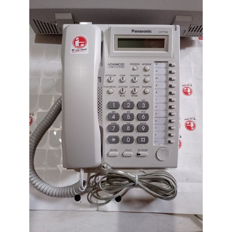 MESIN PABX PANASONIC KX-TES 824 SECOND SPESIAL 8 LINE 24 EXTENSION+ telepon 7730